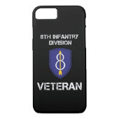 8. Infanteriedivision-Veteran Case-Mate iPhone Hülle (Rückseite)