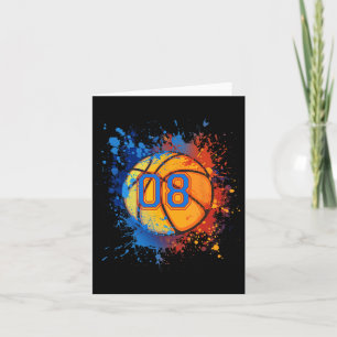 8 Jahre alt 8. Geburtstag Bysketbyll Geschenk für  Karte