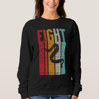 8 Jahre alt Geburtstagsschlange Whisperer Phyton B Sweatshirt