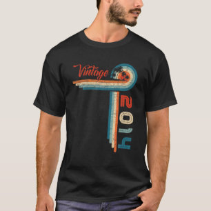 8 Jahre alt Retro 8 Geburtstagsgeschenke Vintag 20 T-Shirt