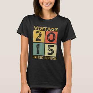 8 Jahre alt Vintag 2015 8. Tag T-Shirt