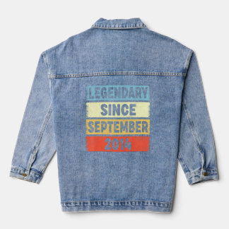 8 Jahre alte Legendärin seit September 2014 8. Bir Jeansjacke