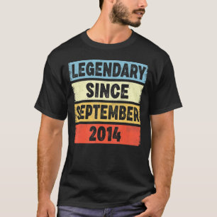 8 Jahre alte Legendärin seit September 2014 8. Bir T-Shirt