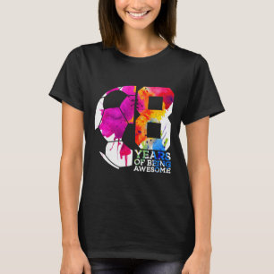 8 Jahre Awesome Fußball 8. Geburtstag _1 T-Shirt