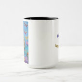 8 Jahre INDIVIDUELLE NAME OM Butterfets Blume Tasse (Zentrum)