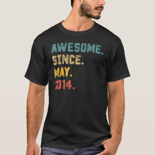8 Jahre Phantastisch seit Mai 2014 8. Geburtstag 3 T-Shirt