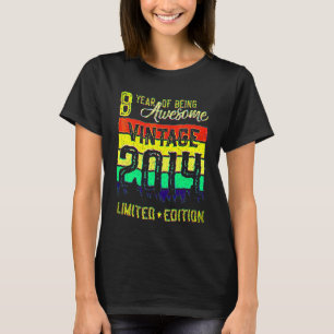 8 Jahre Vintag 2014 8. Geburtstag 1 T-Shirt