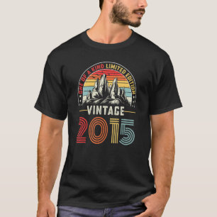 8 Jahre Vintag 2015 8. Geburtstagsgeschenk T-Shirt