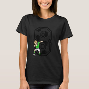 8-Jähriger Fußballspieler 8. Geburtstag Kinder 1 T-Shirt