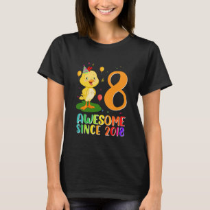 8-jähriger Geburtstag Hühnerliebhaber Toll seit 20 T-Shirt