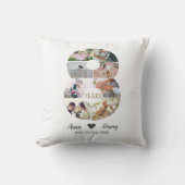 8-jähriges Hochzeitstag Kissen (Vorderseite)