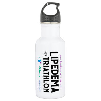 8. Jährliches Lipedemo Triathlon Wasser Flasche Edelstahlflasche