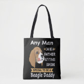 8 Jeder Mann Beagle Daddy Tasche (Vorderseite)