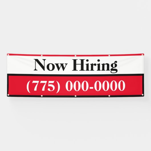 8' jetzt, anstellend Vinyl im Freien Banner (Horizontal)