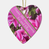 8. Jubiläum, Clematis Keramik Ornament (Links)