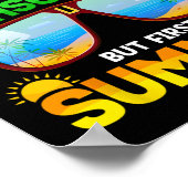 8. Klasse Weg zur High School Grad erste Sommer Gr Poster (Ecke)