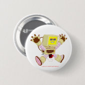 8 Knopf des Bit-Summen-v1.0 Button (Vorne & Hinten)