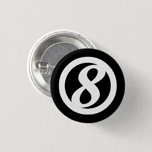 8. Kreis-Knopf Button (Vorne & Hinten)