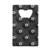 8 Kugelmuster Kreditkartenflaschenöffner (Vorderseite)