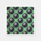 8 Kugelmuster Serviette (Vorderseite)