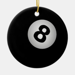 8 Kugelschmuck Keramik Ornament