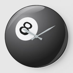 8 Kugeluhr Große Wanduhr