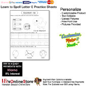 8 Learn To Spell Letter E Teacher Home Schooling