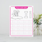 8 Learn To Spell Letter I Teacher Home Schooling (Stehend Vorderseite)