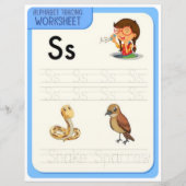 8 Learn To Spell Letter S Teacher Home Schooling (Vorderseite)