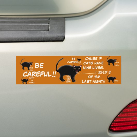 8 LEBEN!! Autoaufkleber (Auf Auto)