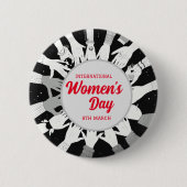 8 März InspireInclusion Internationaler Frauentag Button (Vorderseite)
