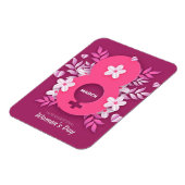 8 März - Internationaler Frauentag Magnet (Linke Seite)