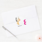 8 März Internationaler Frauentag Quadratischer Aufkleber (Umschlag)