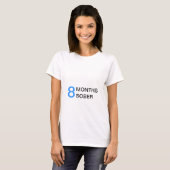 8 Monate nüchterne Mutter T-Shirt (Vorne ganz)