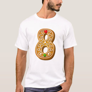 8 Niedliche Hauptstadt Weihnachten T-Shirt