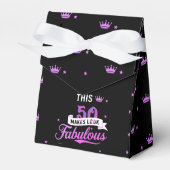 8-Pack 50th Birthday Favor Boxes for Her Geschenkschachtel (Vorderseite)