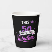 8-Pack Paper Party Cups – Perfect for Birthdays Pappbecher (Vorderseite)