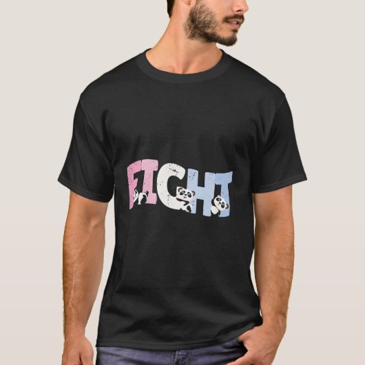 8 Panda 8. B-Tag T-Shirt (Vorderseite)