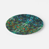 8 Paper Tellers Abalone Pappteller (Schrägansicht)