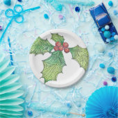 8 Paper Tellers Holly Jolly Pappteller (Party)