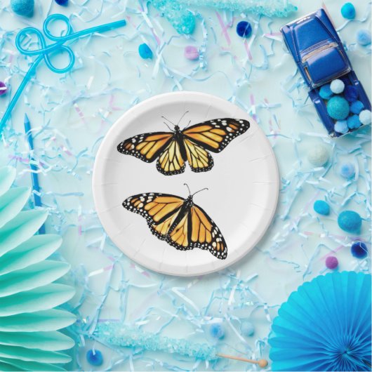 8 Paper Tellers Monarch Pair Pappteller (Party)