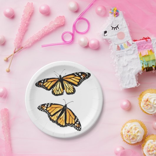 8 Paper Tellers Monarch Pair Pappteller (Party)