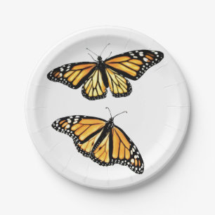 8 Papier-Teller-Monarch Pappteller