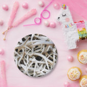 8 Papierplatten Elch Antler Pappteller (Party)