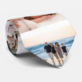 8 Personalisierte FotoCollage Krawatte (Gerollt)