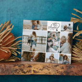 8 Personalized Best Aunt Photo Collage Fotoplatte (Seite)