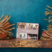 8 Photo Collage Music Teacher Appreciation Gift Fotoplatte (Seite)