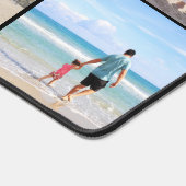 8 Photo Collage Personalized  Schreibtischunterlage (Ecke)