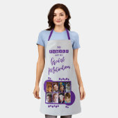 8 photo family motivation purple schürze (Getragen)