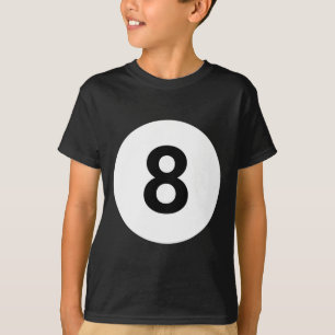 8 Pool 8 Billard Faules Kostüm Halloween-Gruppe Ma T-Shirt